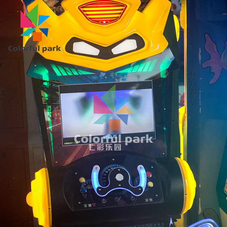 Phantom One Car Racing Arcade Machine , 220V Sonic Arcade Cabinet