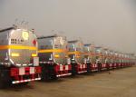 High Strength 3 Axles 50 Tons 60CBM Oil Tanker Semi Truck With Trailer