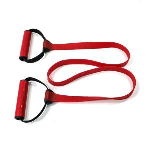 Quality 147CM 90LB Power Systems Exercise Resistance Tubes With Handles Booty Fitness wholesale