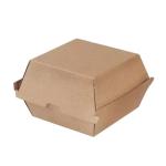 Recycled Corrugated Fast Food Gourmet Burger Packaging Box Eco Friendly