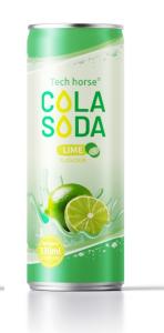 Quality OEM Cola Drink Processing 330ml Lime Flavour Soda Drink Processing wholesale