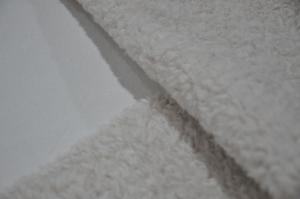 Quality 600gsm Fur Solid Sherpa Coating Suede Polar Fleece Fabric wholesale
