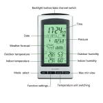 Professional Weather Station With Outdoor Temperature Humidity And Pressure