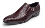Genuine Python Mens Leather Dress Shoes , Exotic Snake Embossed Classic Dress