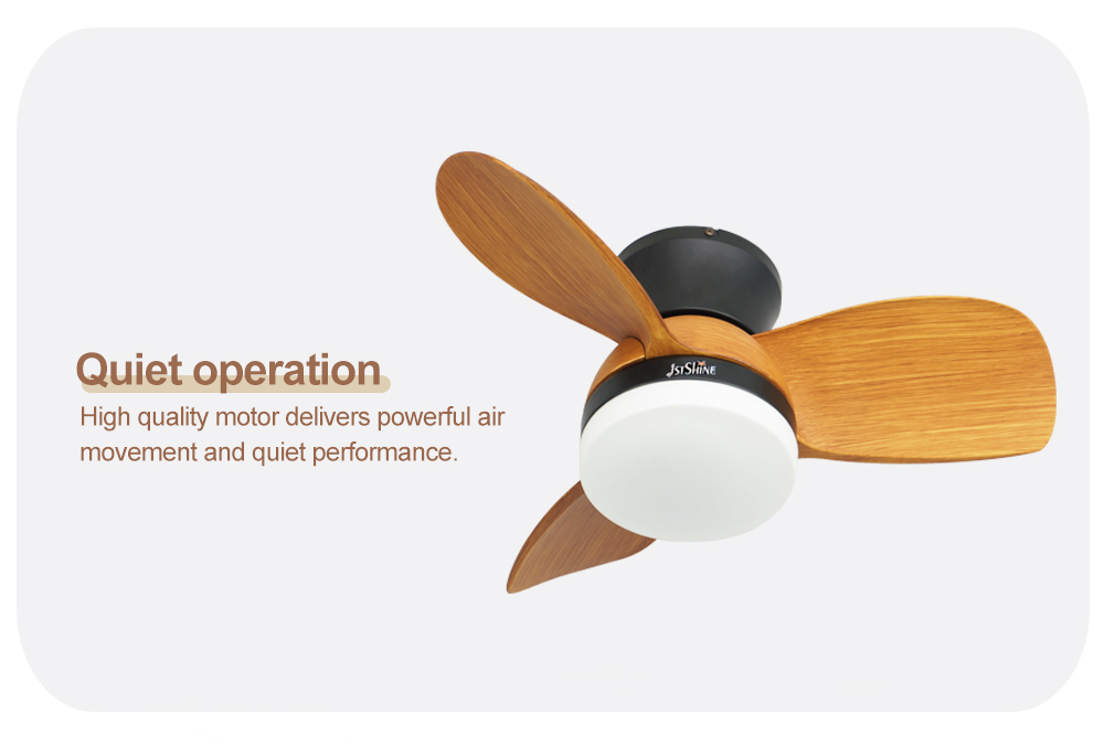 110-240V/50Hz-60Hz Decorative LED Ceiling Fan with Water Transfer Color Blades and Lights
