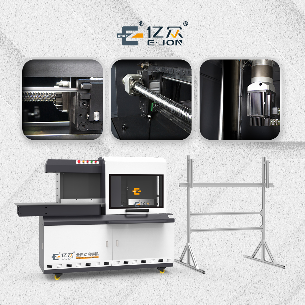 3D Letter Bender Machine Building Signs Bending Machine for 0.4-1.8mm Material Thickness