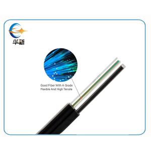 Quality OEM Fiber Optical Cable 1km Drum FTTH Optical Fiber Cable Steel Wire wholesale
