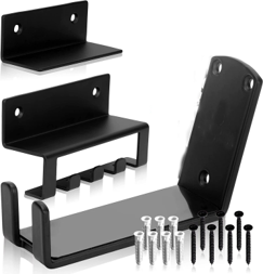 Bike Pedal Hanger Wall Mount Heavy Duty Horizontal Rack for Garage Holds Up to 90 lbs