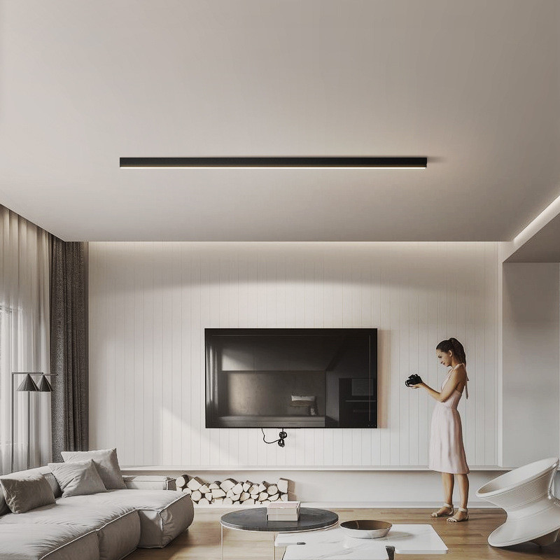 Long Strip Ceiling Lights Simple Balcony Bedroom Background Wall Living Room Minimalism Ceiling Lights(WH-MA-288)