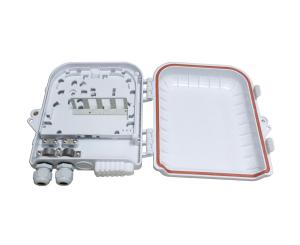 Quality 12 Port Outdoor Fiber Optic Distribution Box , Fiber Optic Wall Mount Enclosures wholesale