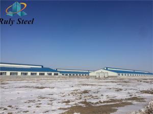 Quality Customized Prefabricated Steel Structure Farm Cowshed Wleded Steel Beam wholesale