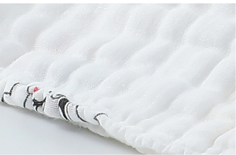 Antibacterial Breathable 40S Triple Gauze Fabric Lovely Patterned Gauze Fabric