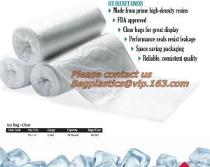 Quality Party Bags, Ice Bags, Wine Carrier, Ice Bags, Ice Cube Bags, Ice Packaging, 4 Mil Poly Bag wholesale