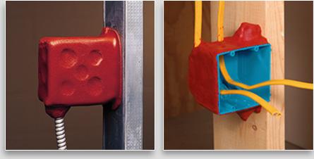 Customizable Moldable Firestop Putty for Electrical Outlet Boxes Quick Turnaround