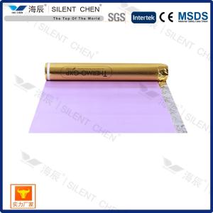 Quality Green Orange Blue Acoustic Gold IXPE Foam Underlay 33 Kg/Cbm wholesale