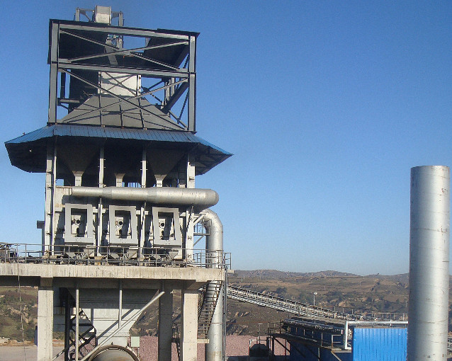Highly Efficient Calcination Equipment Vertical Preheater For Cement Production Line