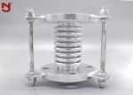 SS Edge Metal Bellows Expansion Joints High Temperature With Flat Welding
