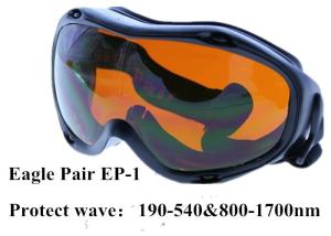 Quality Ultraviolet / Excimer / CO2 Laser Protection Goggles 190nm - 540nm wholesale