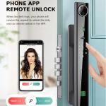 TH-Q9 3D face Front Door Lock