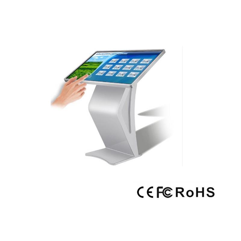 Customizable 43inch Floor Standing Design Touch Screen Kiosk For Supermarket LCD Advertising Display Stand Digital Signage Kiosk