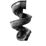 Silver Rotational Aluminum Mould Plastic Outdoor Amusement Equipment Mold