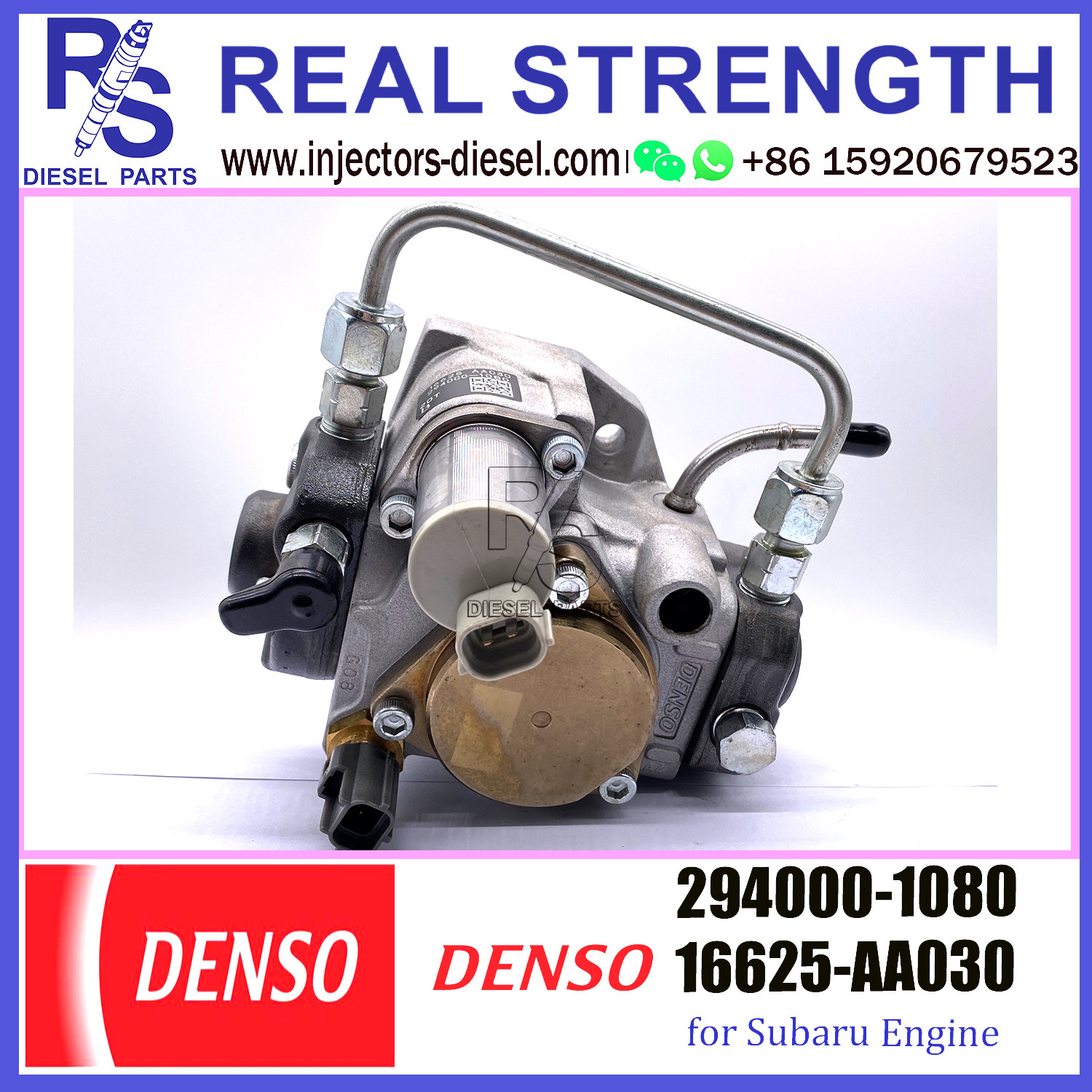 Diesel Injection Common Rail Fuel Pump 294000-1080 16625-AA030 For SUBARU OUTBACK 2.0D AWD