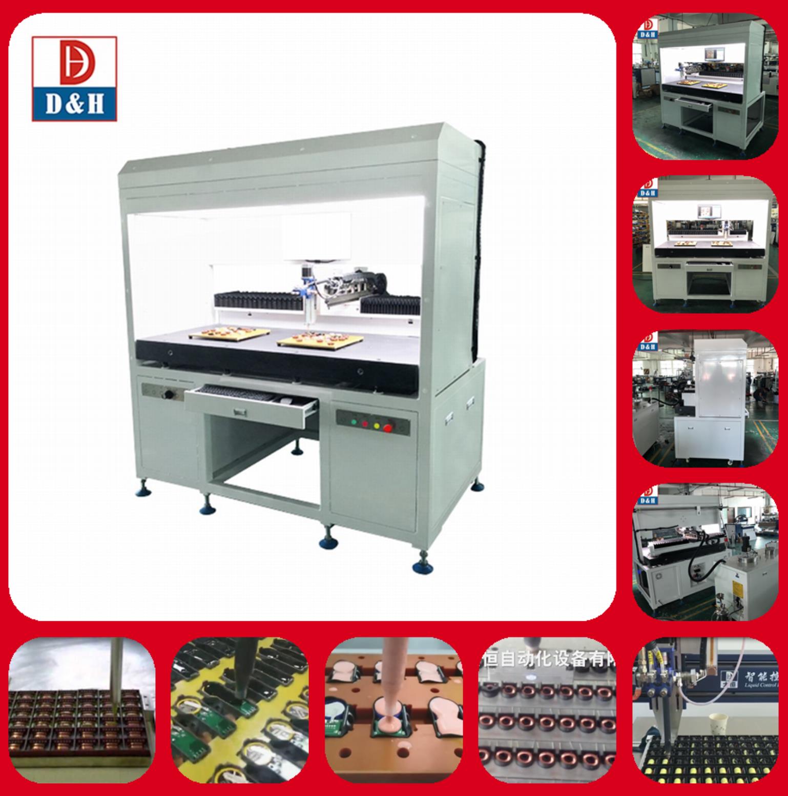 3000 X 400 X 100mm Working Area Electric Glue Dispenser Machine With Advanced Technology