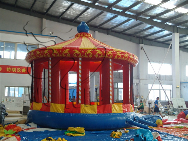 hot new style promotional rotating inflatable bouncer