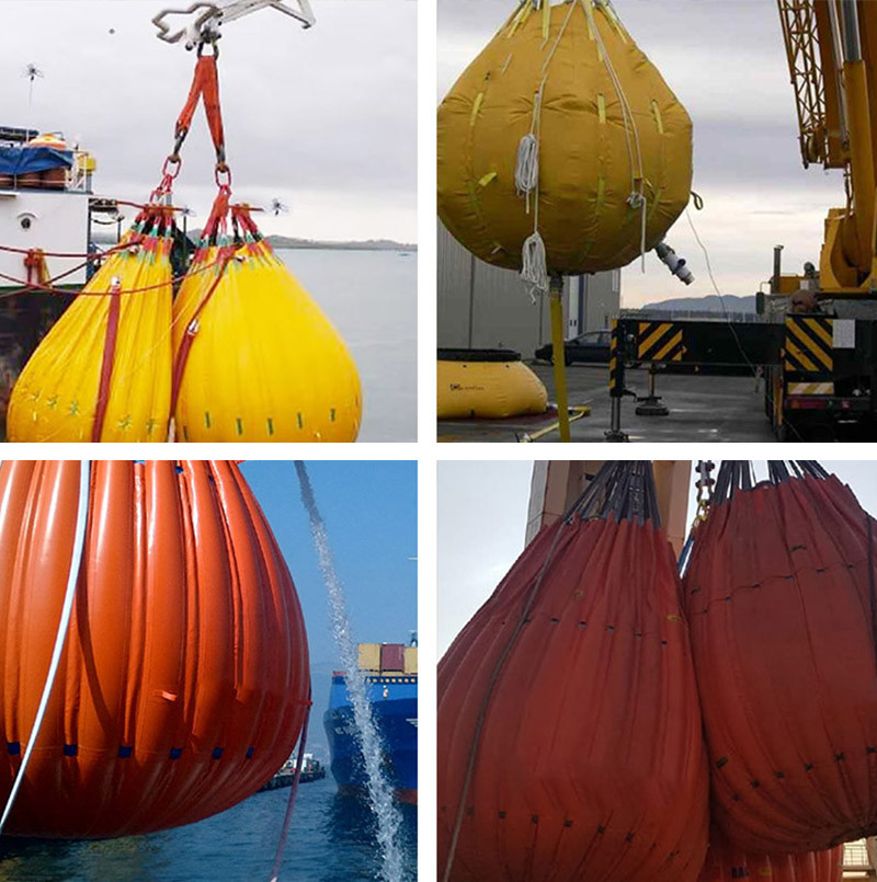Heavy Lift Test Bags Safe For Structures No Permanent Load Flexible Placement