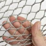 Stainless Steel Knotted Outdoor Aviary Netting Poultry Netting Zoo Animal Rope