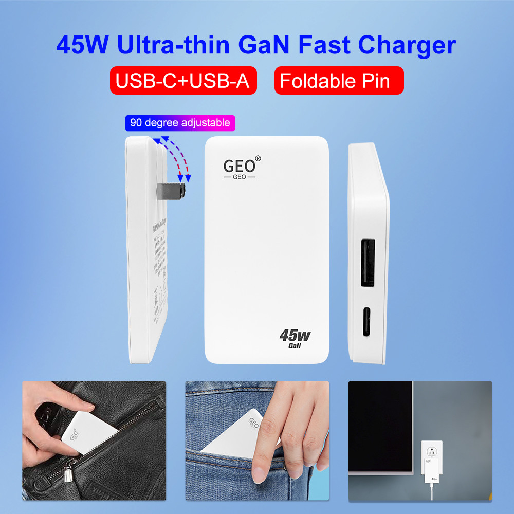 20V 2.25A USB A Fast Charger USB C 45W PD Adapter Charger JP US Plug