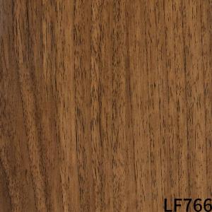 Quality Door Cabinets Dark Wood Grain Laminate Foil PVC ODM wholesale