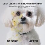 Mild Fresh Scent Dog Bathing Gloves Lavender Scent Dog Glove Wipes For Daily And