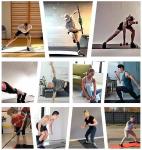 household Physiotherapy Rehabilitation Equipment Slide Mat Workout