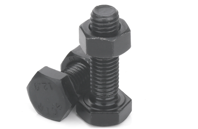 ZINC Finish 8.8 Grade Hex Bolts and Nuts M6-M36 M10 DIN933 934 for Industrial Demands