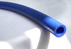 Quality Straight Reinforced Silicone Hoses , Silicone Tube Extrusion 2 Layers Braiding wholesale
