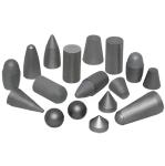 High Strength Cemented Solid Carbide Round Blanks For Tools Metal Grey Color