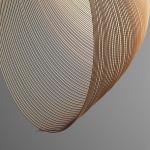 Nordic Minimalist Wooden Led Pendant Lights Designer Art Lustre for Living Room