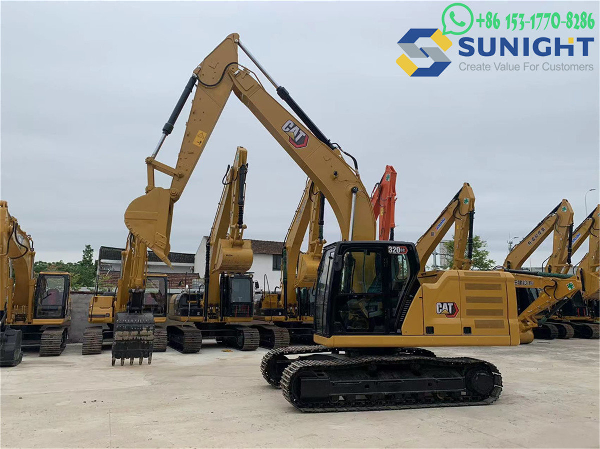 Used Excavator 20ton Caterpillar 320GC Working Condition CAT Digger Crawler Hydraulic