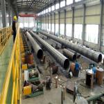 Steel Welded Large Diameter Tube 16Mn 20# Q345 X46 ASTM JIN