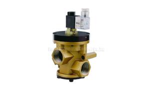 Quality G1/2&quot; Poppet Solenoid Valve Two Position Three Way For Pneumatic Brake System wholesale