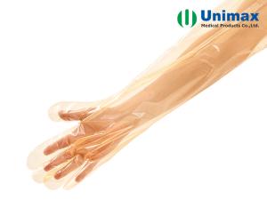 Quality Orange UNIMAX Long Veterinary Gloves Disposable wholesale