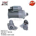10T 1.1KW CCW Starter Motor / Vw Jetta Starter Motor TA12ER351 020911024B