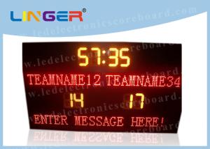 Quality Personalized Football Stadium Scoreboard , Digital Score Display Board 150kgs wholesale