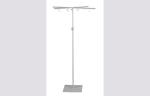 Floor Sign Display Holders Metal Electroplate For Supermarket , Store