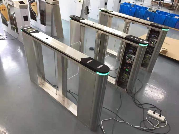 Face Recognition Barcode Speed Gate Turnstile For Indoor Outdoor 0
