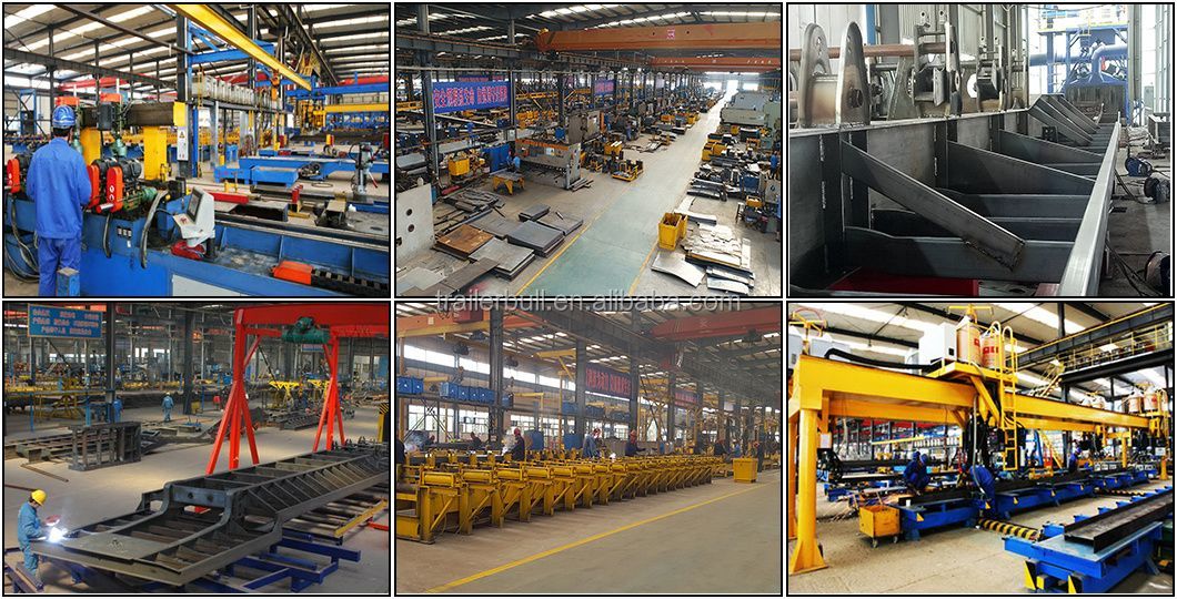 Factory Excavator Transport 3 Axles 60t Fgn Heavy Duty Excavator Transport Step Drop Deck Lowbed Low Bed Truck Trailer