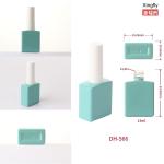 Gel Polish Square Bottle Unique 13ml Empty UV Nail Polish Bottle With Cap And