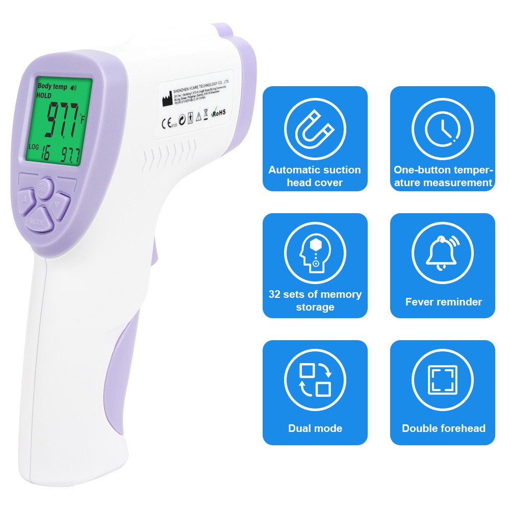 Digital Surface Detection Temperature Gun Infrared Thermometer