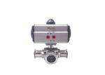 DN25 Industry Intelligent Sanitary Control Valves With Welded